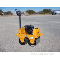 Double Drum walk behind vibratory Hydraulic Road Roller for concrete and asphalt FYL-S600C